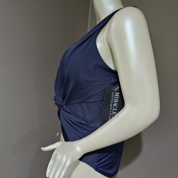 Miraclesuit Illusionists Palma One Piece Swimsuit Midnight Blue - Picture 3 of 11